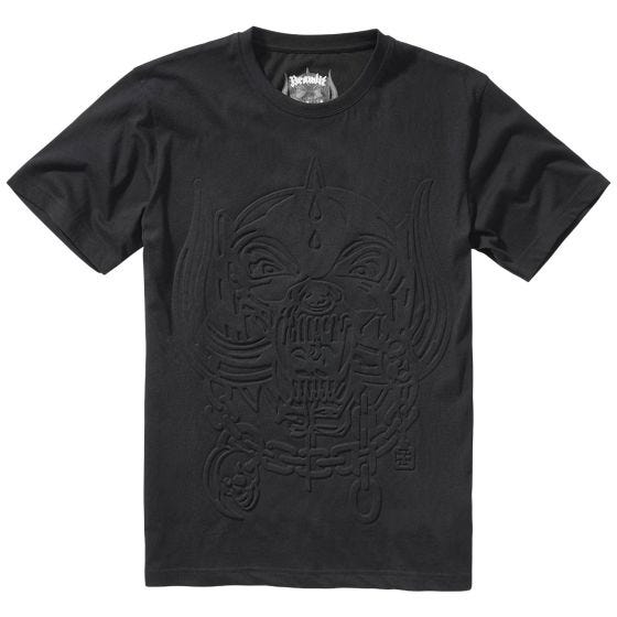 Koszulka T-shirt Brandit Warpig Embos Print Czarna