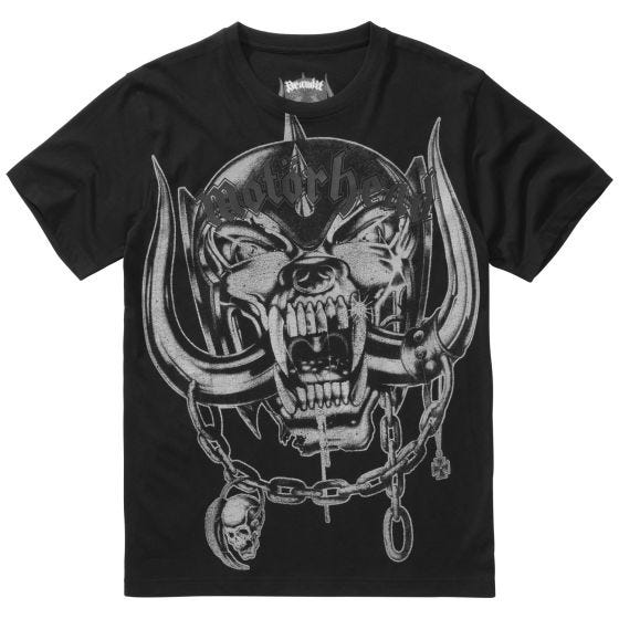 Koszulka T-shirt Brandit Warpig Print Czarna