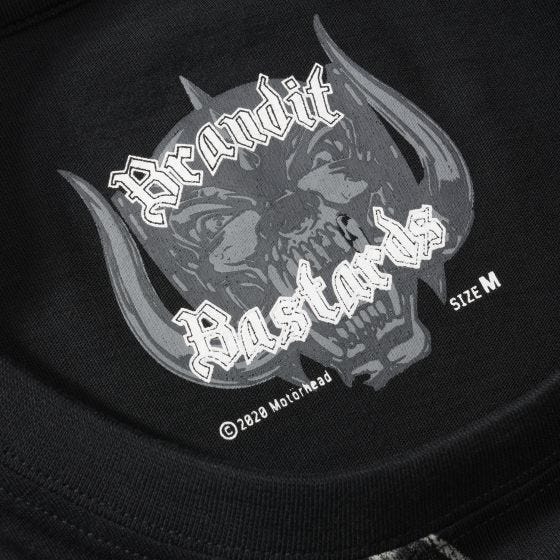Koszulka T-shirt Brandit Warpig Print Czarna