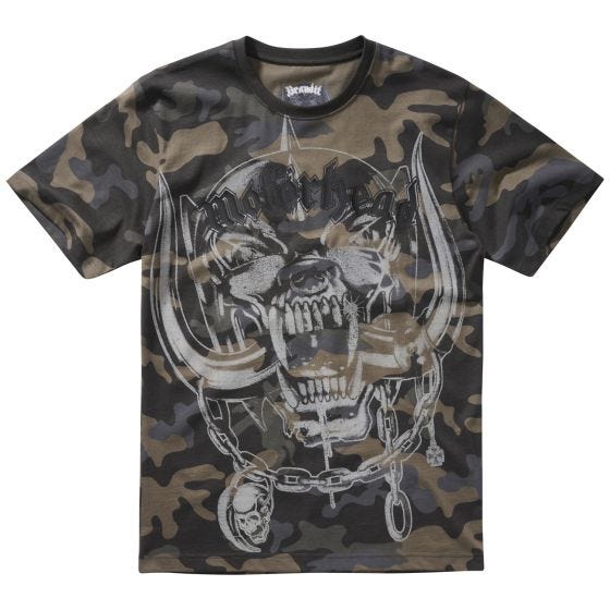 Koszulka T-shirt Brandit Warpig Print Dark Camo