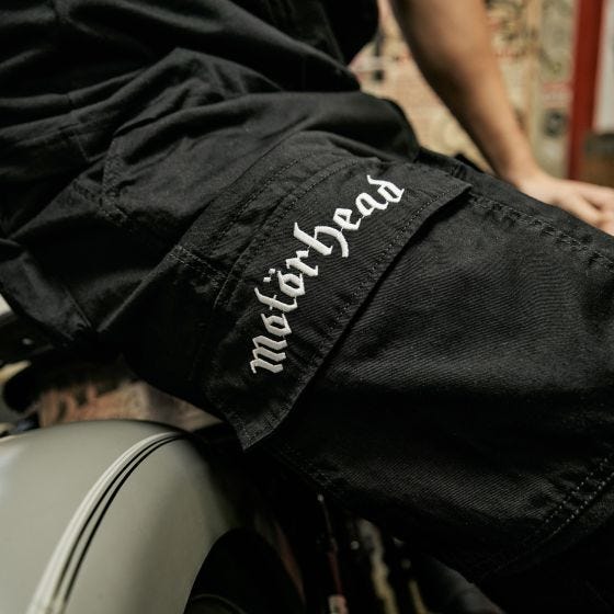 Szorty Brandit Motörhead Urban Legend Czarne