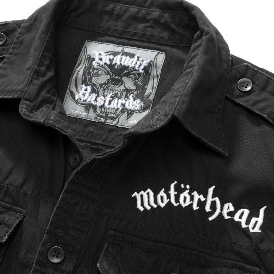 Koszula Brandit Motörhead Vintage Czarna