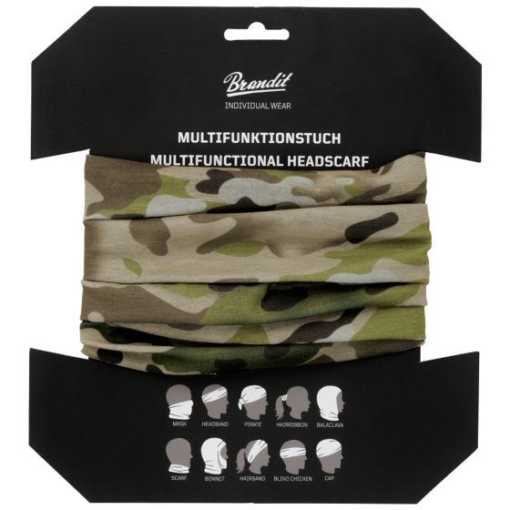 Szal Wielofunkcyjny Brandit Tactical Camo