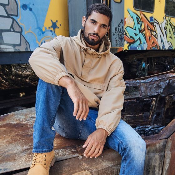 Kurtka Kangurka Brandit Summer Windbreaker Camel