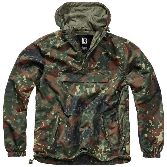 Kurtka Kangurka Brandit Summer Windbreaker Flecktarn