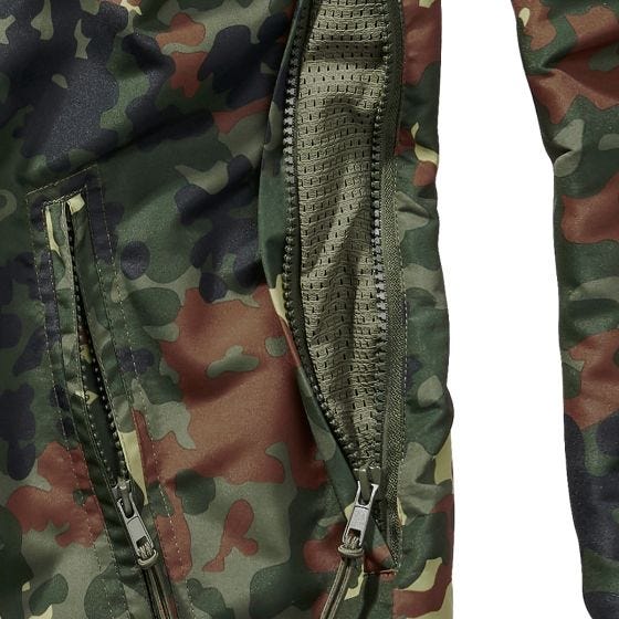 Kurtka Kangurka Brandit Summer Windbreaker Flecktarn