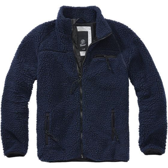 Kurtka Polarowa Brandit Teddyfleece Granatowa