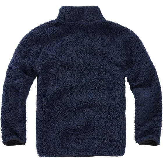Kurtka Polarowa Brandit Teddyfleece Granatowa