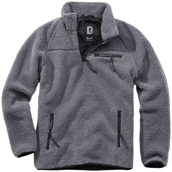Polar Brandit Teddyfleece Troyer Anthracite
