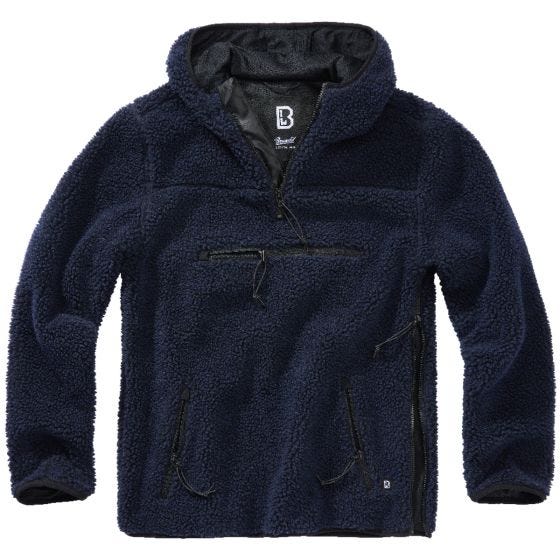 Polar Brandit Teddyfleece Worker Pullover Granatowy