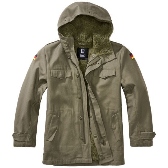 Kurtka Dziecięca Brandit BW Parka Oliwkowa