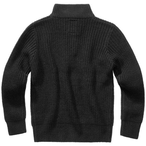 Sweter Dziecięcy Brandit Marine Troyer Czarny