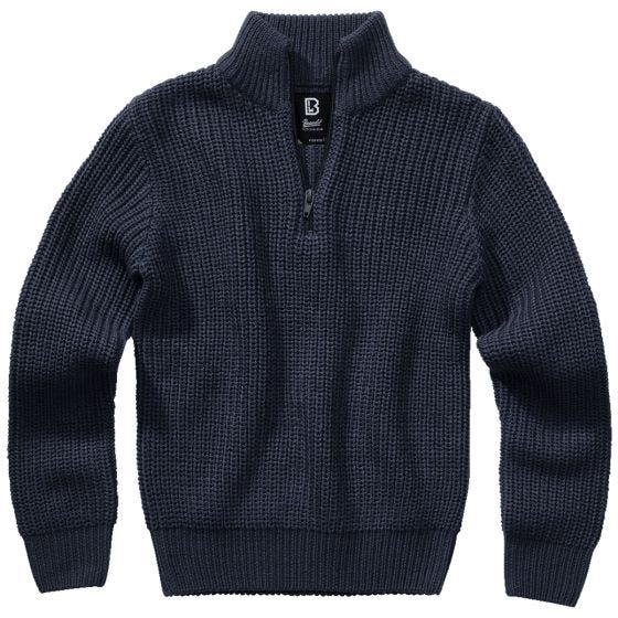 Sweter Dziecięcy Brandit Marine Troyer Granatowy