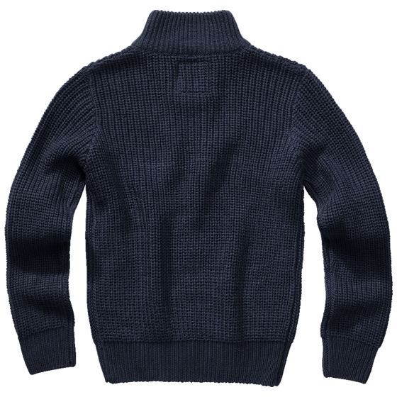 Sweter Dziecięcy Brandit Marine Troyer Granatowy