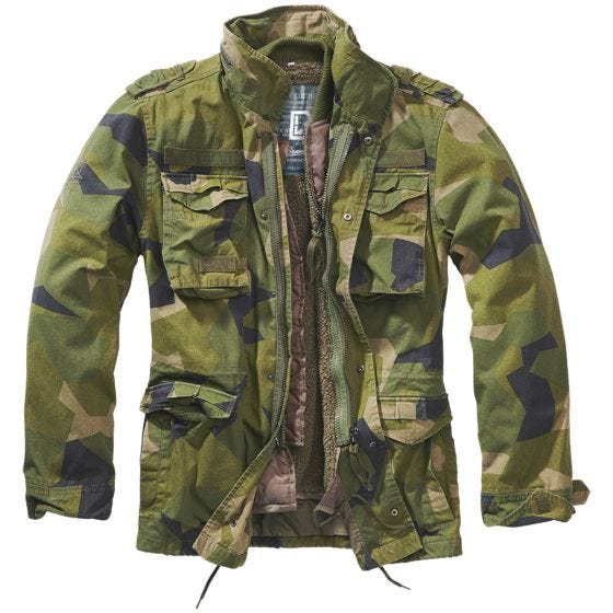 Kurtka Brandit M-65 Giant Swedish M90 Camo