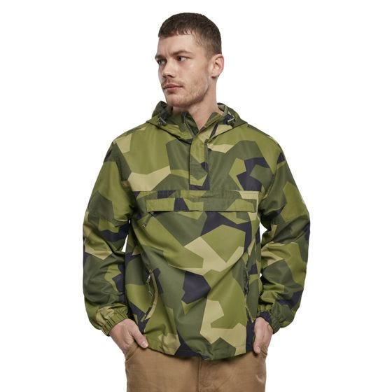 Kurtka Kangurka Brandit Summer Winbreaker Swedish M90 Camo