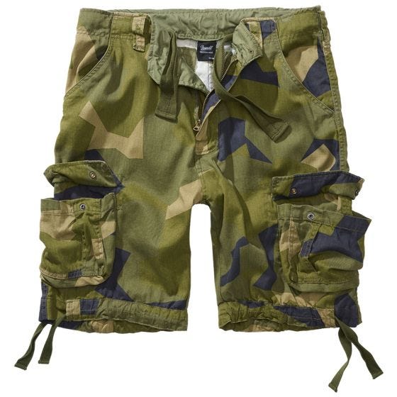 Szorty Brandit Urban Legend Swedish M90 Camo