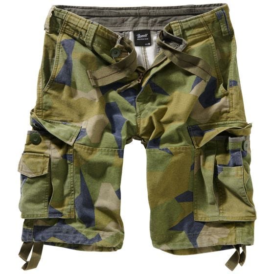 Szorty Brandit Vintage Swedish M90 Camo