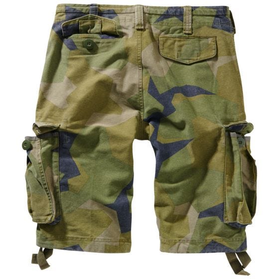 Szorty Brandit Vintage Swedish M90 Camo