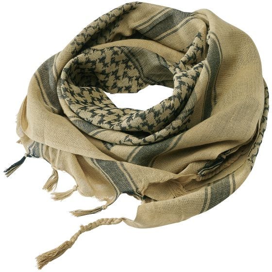Chusta Brandit Shemag Khaki / Czarna