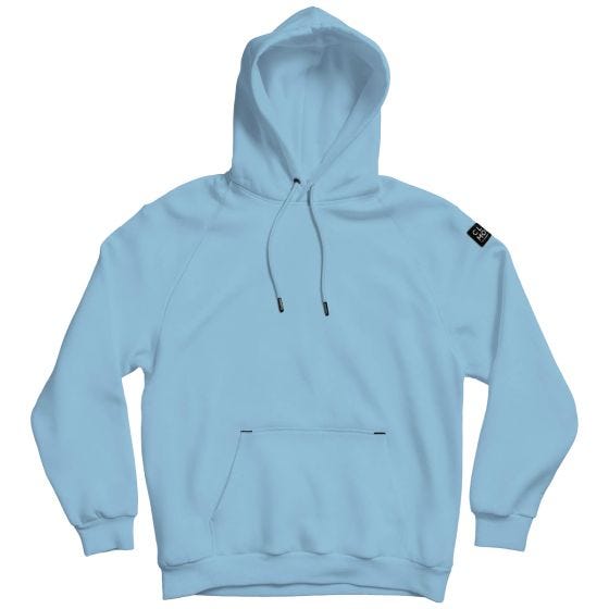 Bluza z kapturem CLOMOD "Blank" Lagoon Blue