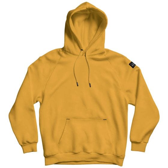 Bluza z kapturem CLOMOD "Blank" Spicy Mustard Yellow