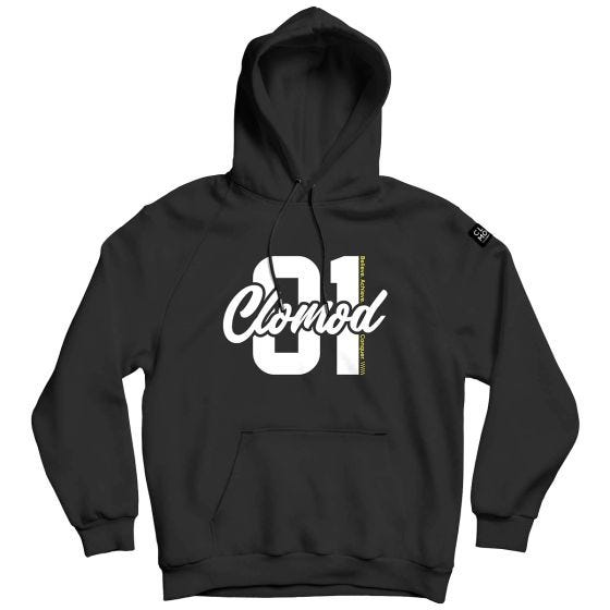 Bluza z kapturem CLOMOD "One" Czarna