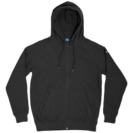Bluza z kapturem CLOMOD Zip Sweater "Blank" Czarna