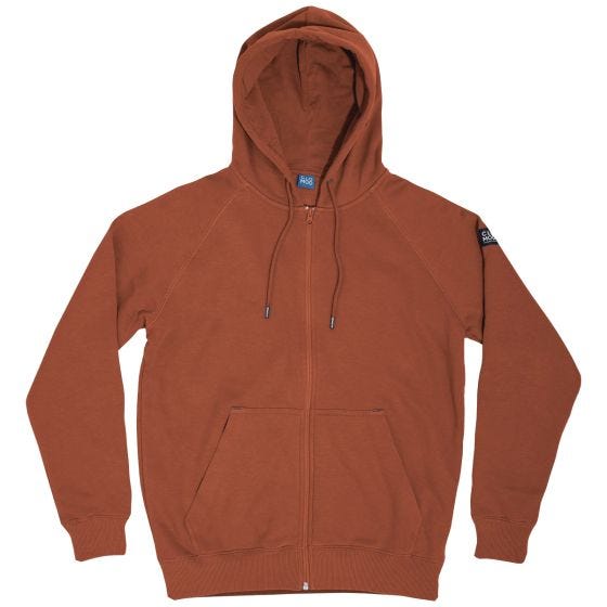 Bluza z kapturem CLOMOD Zip Sweater "Blank" Maroon Red