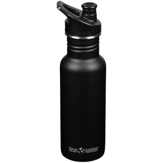 Butelka Klean Kanteen 532ml Sport Cap - Czarna