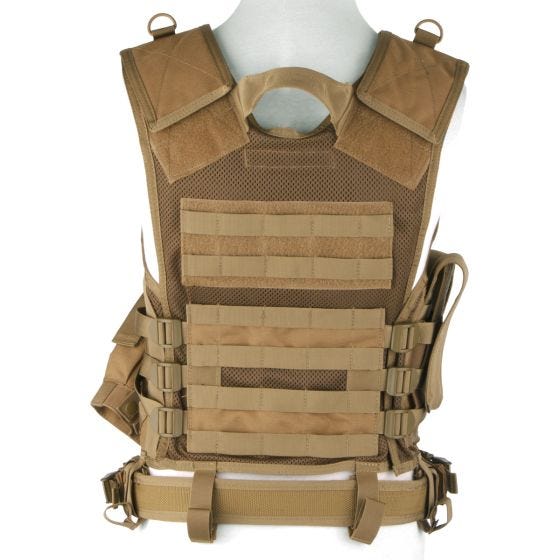 Kamizelka Taktyczna Condor Crossdraw Coyote Brown