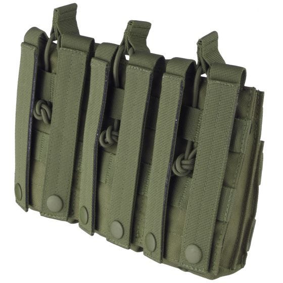 Ładownica Potrójna Condor na Magazynki M4/M16 Stacker Olive Drab