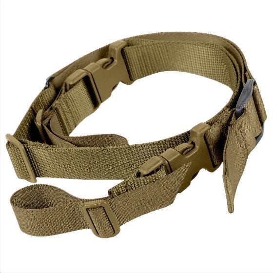 Zawieszenie Taktyczne 2-punktowe Condor Speedy Coyote Brown