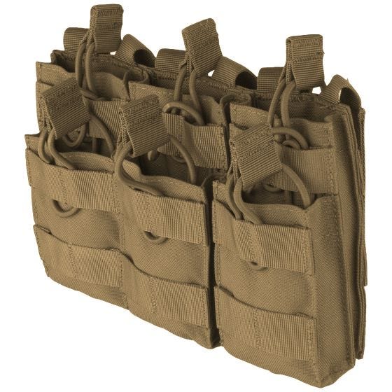Ładownica Potrójna Condor na Magazynki M4/M16 Stacker Coyote Brown