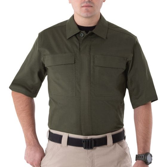 Koszula First Tactical Men's V2 Krótki Rękaw BDU OD Green
