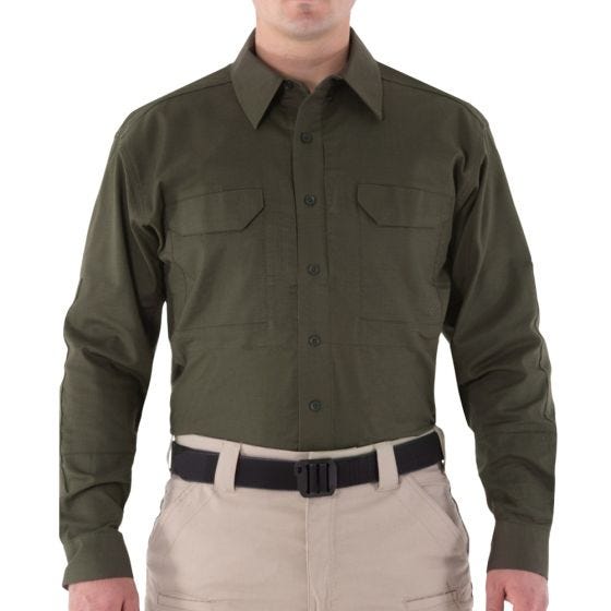Koszula First Tactical Men's V2 Długi Rękaw Tactical OD Green