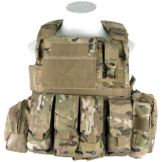 Kamizelka Taktyczna Flyye Force Recon z Kompletem Ładownic ver. Land MultiCam
