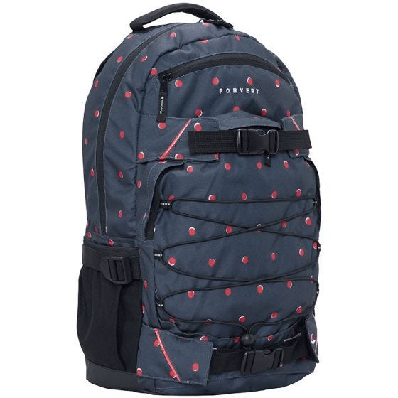 Plecak Forvert Study Louis Navy Doubledots