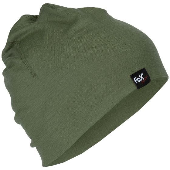 Czapka Fox Outdoor Merino Lite Beanie Oliwkowa
