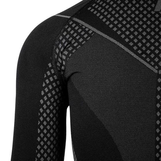 Bluza Termoaktywna Damska Alpinus Active Base Layer Black-Grey