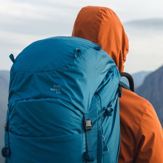 Plecak Męski Highlander Ben Nevis 65 L Szary