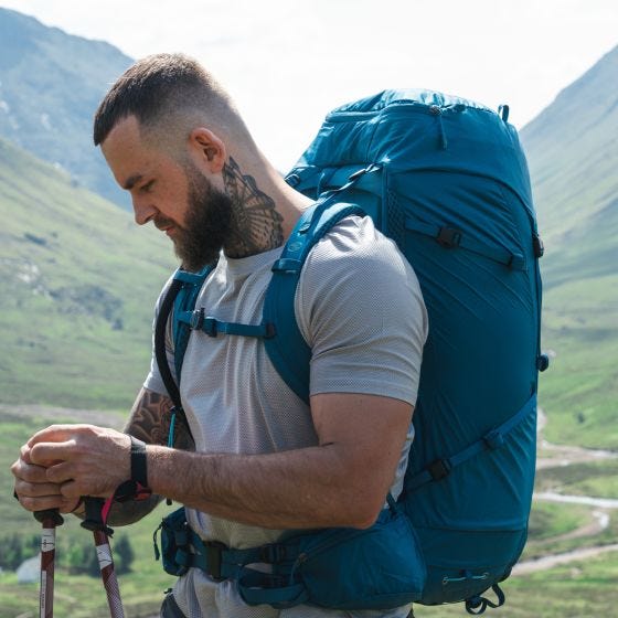 Plecak Męski Highlander Ben Nevis 65 L Petrol