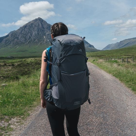 Plecak Damski Highlander Ben Nevis 52 L Szary