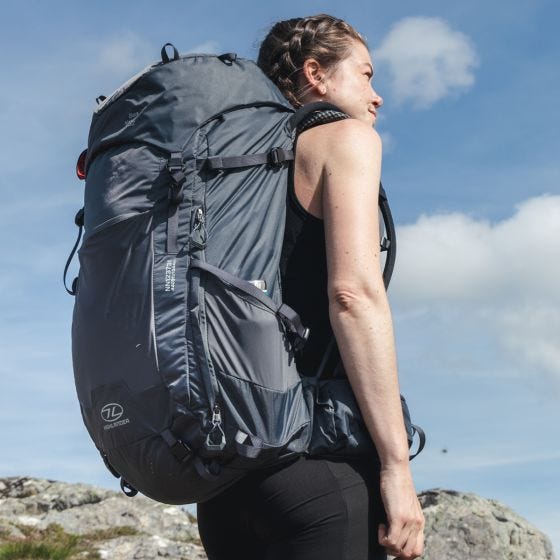 Plecak Damski Highlander Ben Nevis 52 L Szary