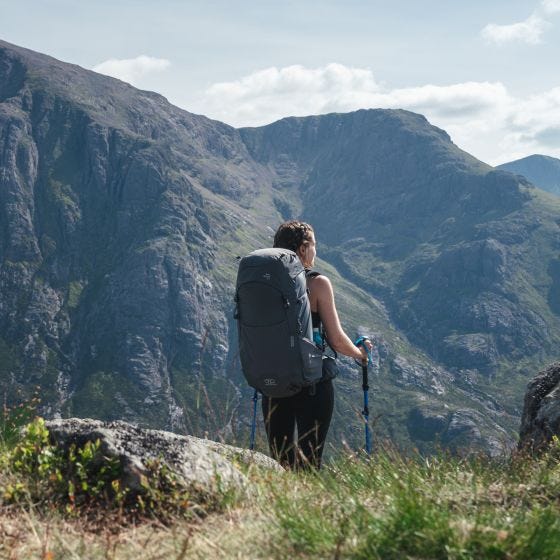 Plecak Damski Highlander Ben Nevis 52 L Szary