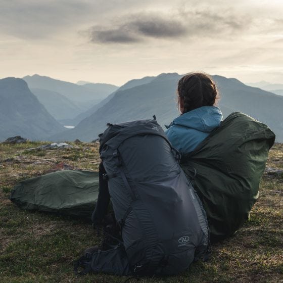 Plecak Damski Highlander Ben Nevis 52 L Szary