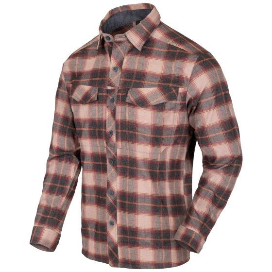 Koszula Helikon Defender Mk2 Pilgrim Długi Rękaw Rust Plaid