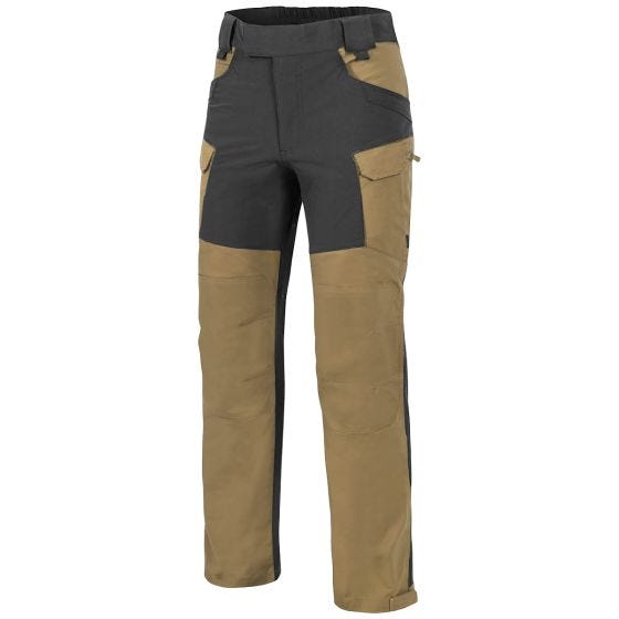 Spodnie Helikon Hybrid Outback DuraCanvas Coyote / Czarne