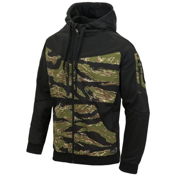 Bluza Helikon Rouge Hoodie Full Zip Czarny / Tiger Stripe