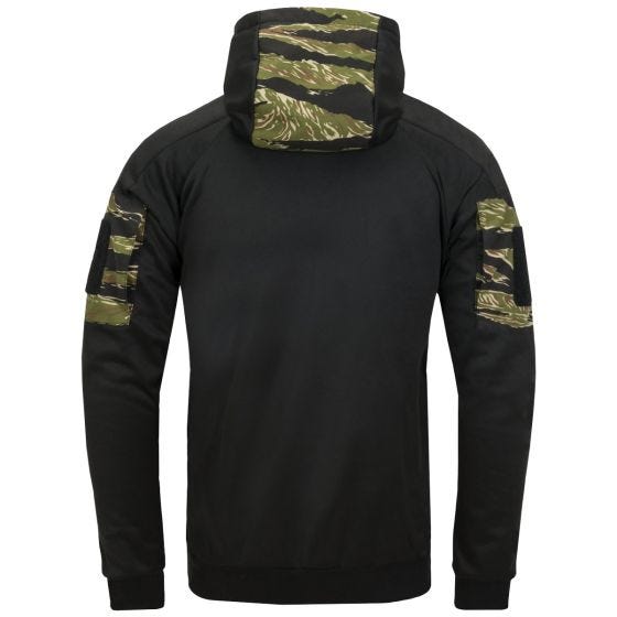 Bluza Helikon Rouge Hoodie Full Zip Czarny / Tiger Stripe